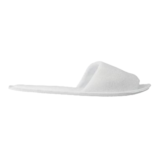 Frottee-Slipper | offen | 29 cm | weiß | Perfekte Wahl für Hotels, Spa und Wellness